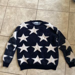 Women’s Boutique Black Star Sweater Size Small